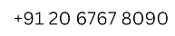 +91 20 6767 8090